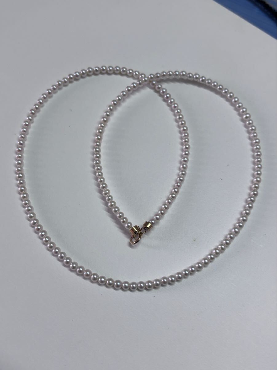 K18 750 ベビーパール サイズ約2.5~3ミリ ネックレス拍卖