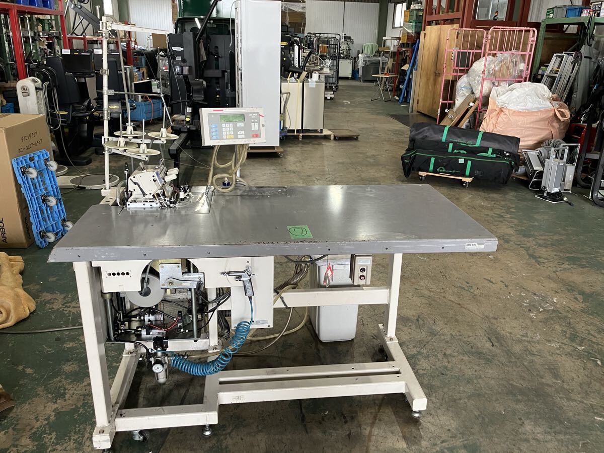 中古 JUKI ジューキ 特殊工業ロックミシン MO-3904一式 200V電源 簡易通電動作確認済み 工業用ミシン ⑦拍卖