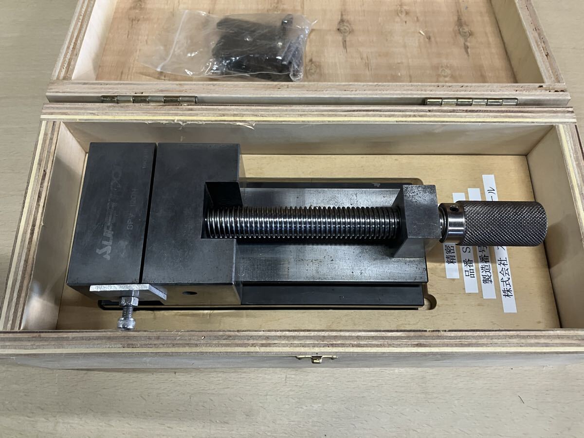 中古 スーパーツール 精密バイス ハンドルタイプ  SPV120H拍卖