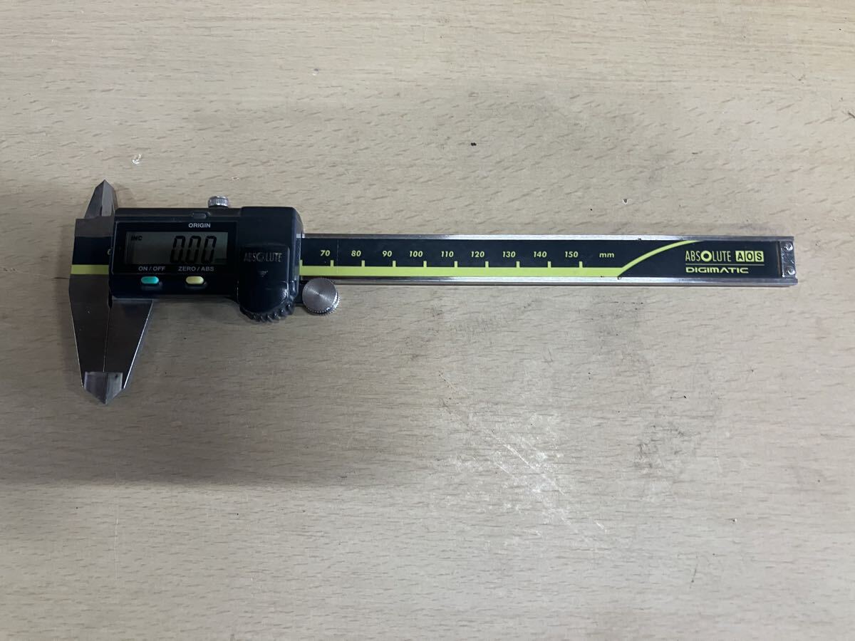 中古 ミツトヨ デジタルノギス ABSデジマチックキャリパ CD-15AX 500-151-30拍卖