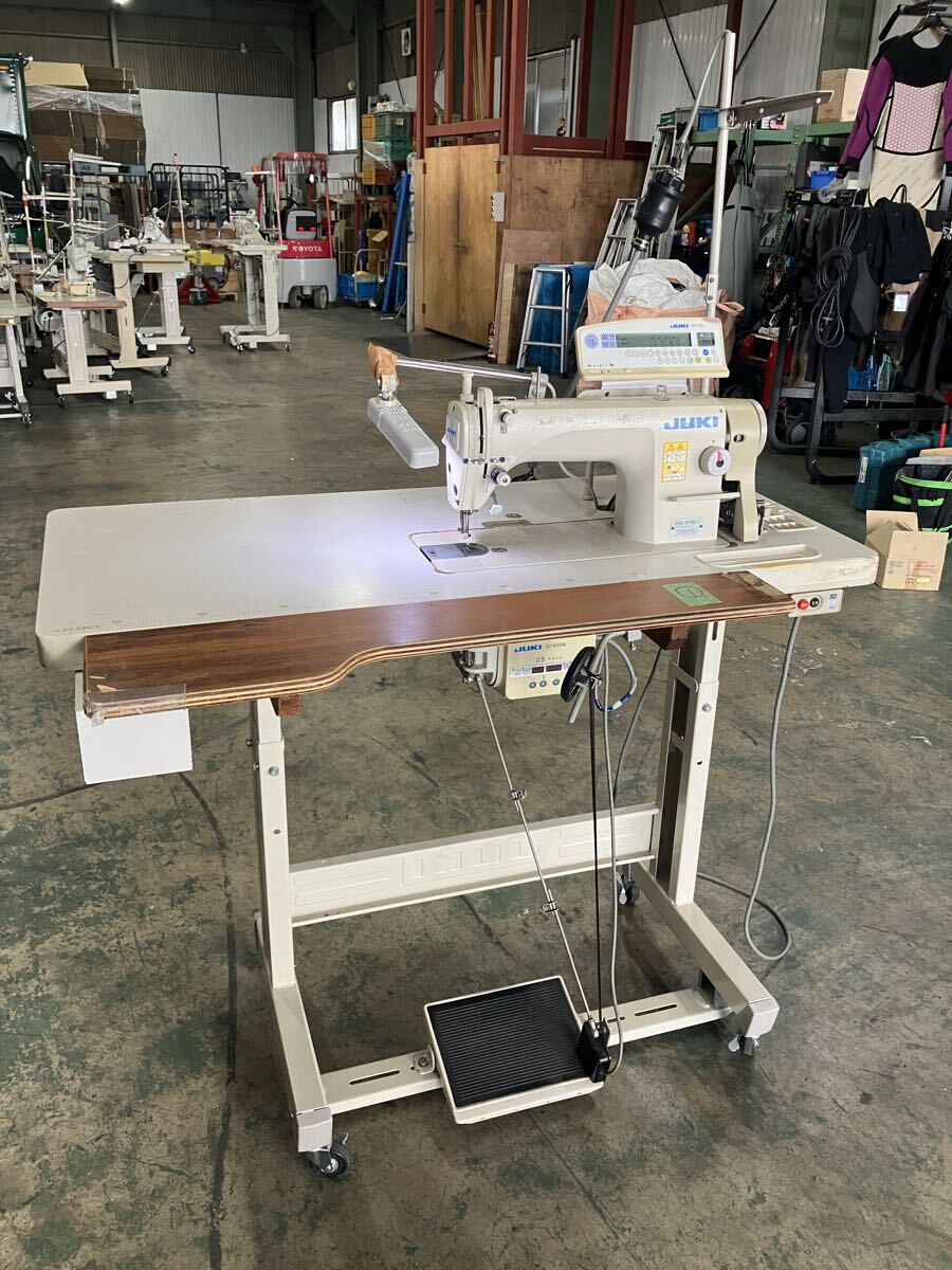 中古 JUKI ジューキ DDL-8700-7 CP-170 一式 200V電源 通電動作確認済み 工業用ミシン ①拍卖