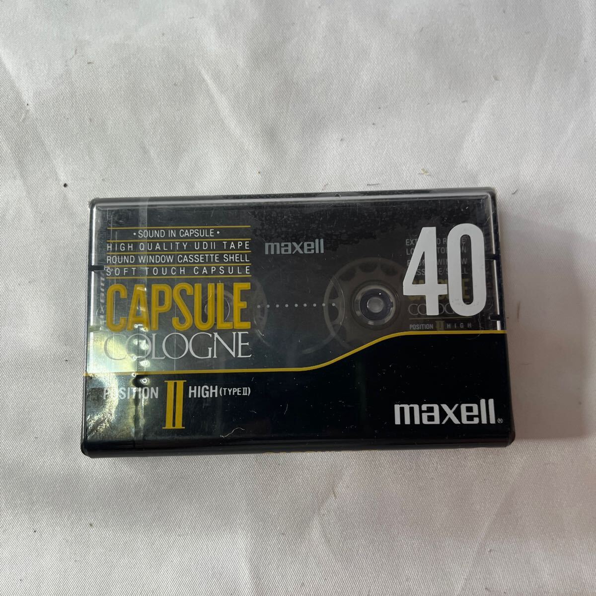 maxell カセットテープ ハイポジション SOUND IN CAPSULE COLOGNE ii拍卖