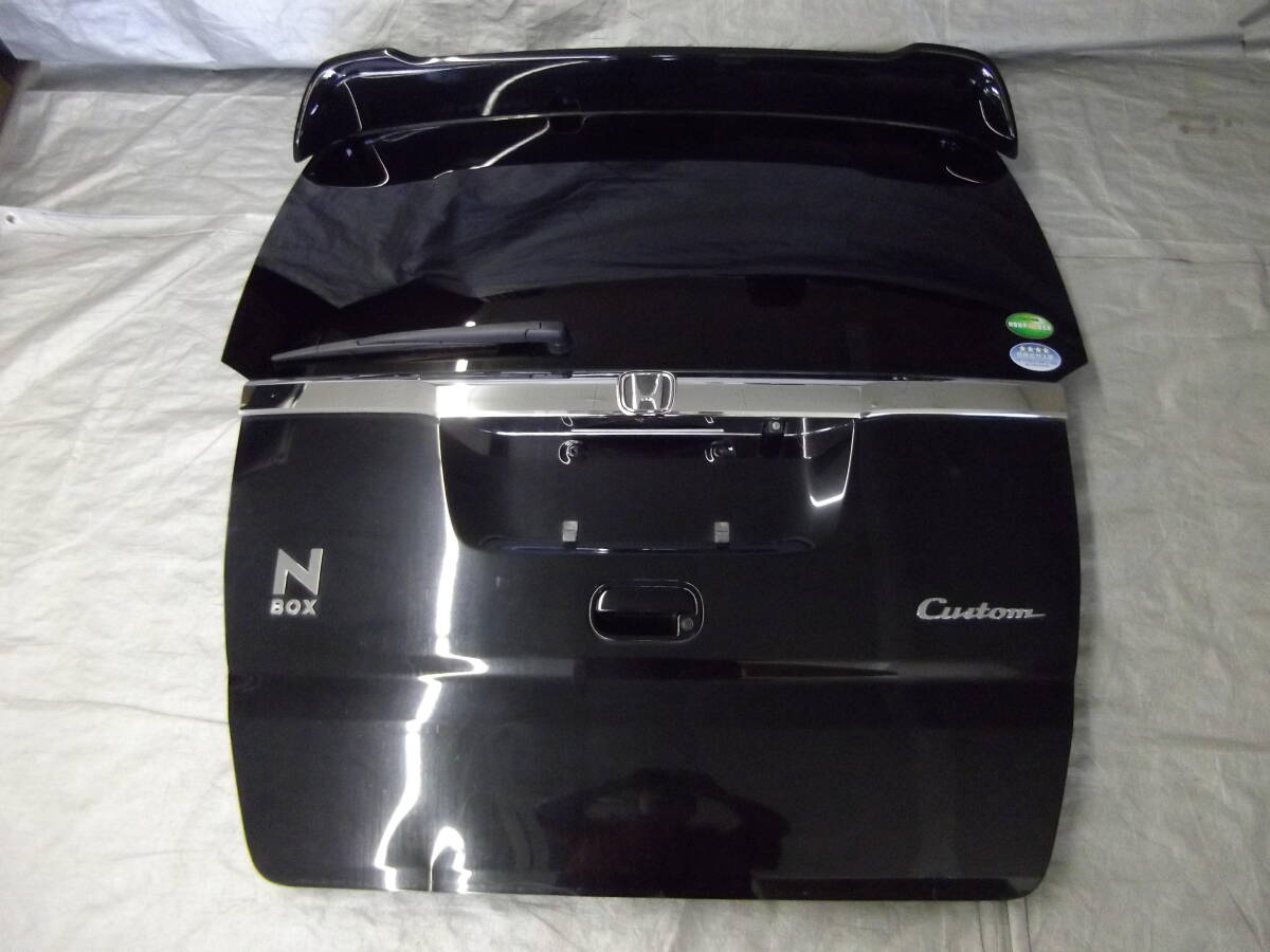 ★●2508-C1LLL JF1 JF2 N-BOXカスタム 純正 バックドア リアゲートassy 一式 黒拍卖