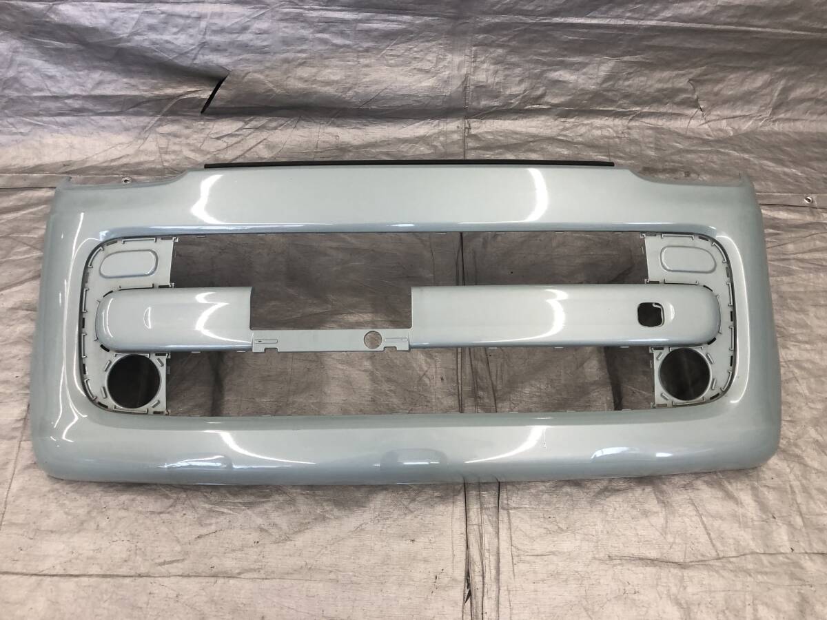 ★□2509-N3LL MK53S スペーシア 純正 フロントバンパー 71711-79R0 ZYW オフブルーメタリック拍卖