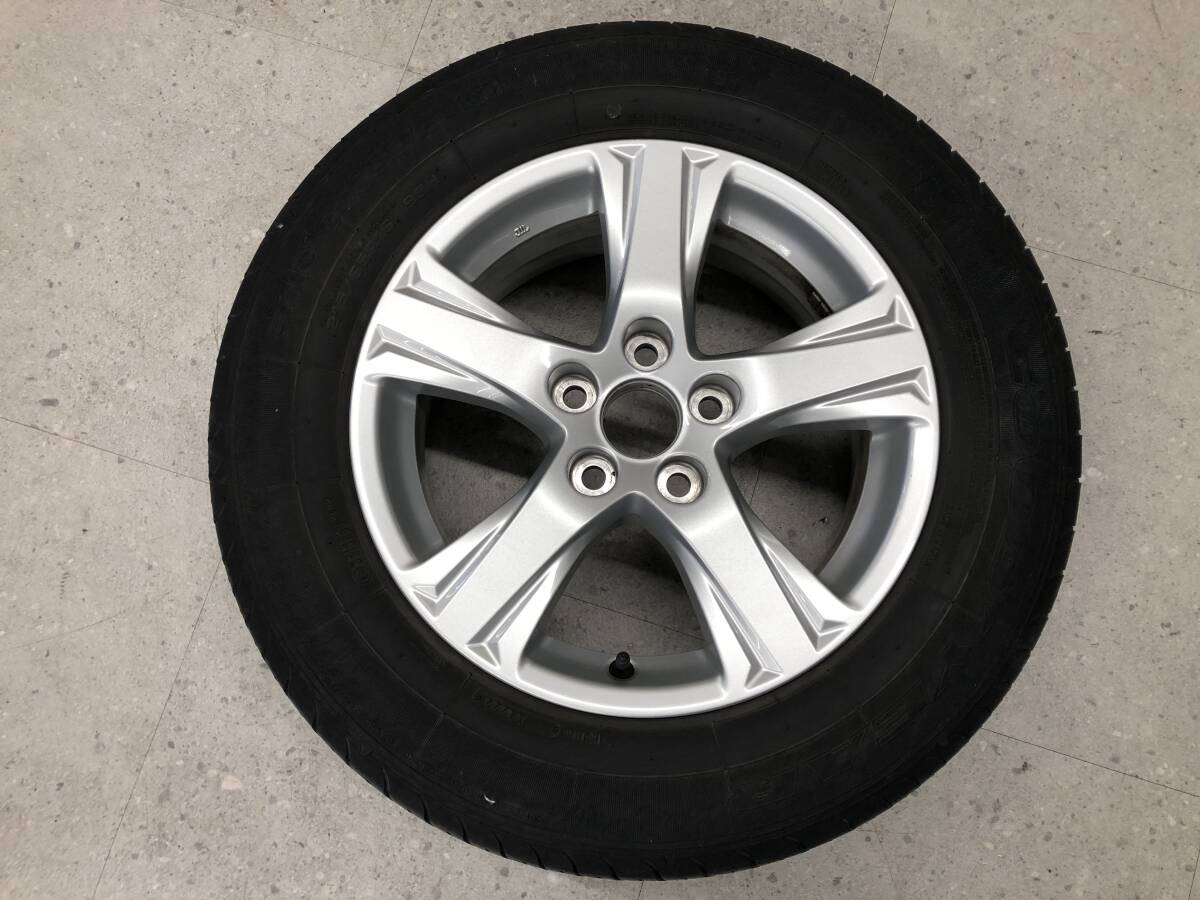 ★□2509-SJ38 美品!30系 アルファード ヴェルファイア 純正 16インチ 6.5J +33 5H PCD 114.3 グッドイヤー EfficientGrip 215/65R16 1本拍卖