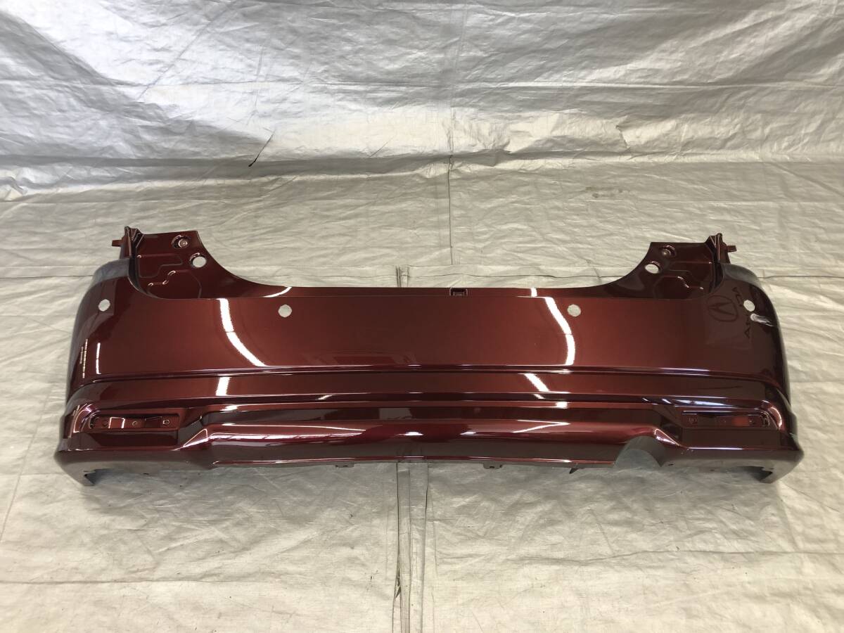 ★□2510-R15LL スタート即決!スズキ MA27S MA37S ソリオバンディット 純正 リアバンパー 71811-83S0 WAF メロウディープレッドパール拍卖