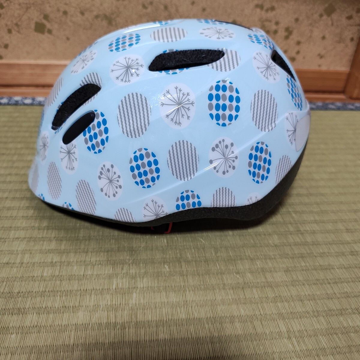 女の子用 ヘルメット サイクルベースあさひ 水色 美品 自転車 54−58cm拍卖