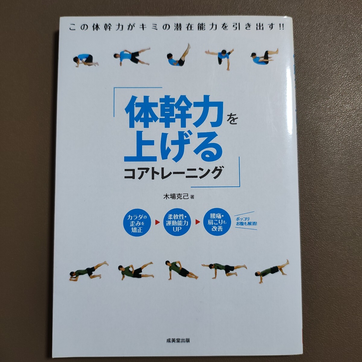 体幹力を上げるコアトレーニング 木場克己 著 成美堂出版 この体幹力がキミの潜在能力を引き出す!!拍卖