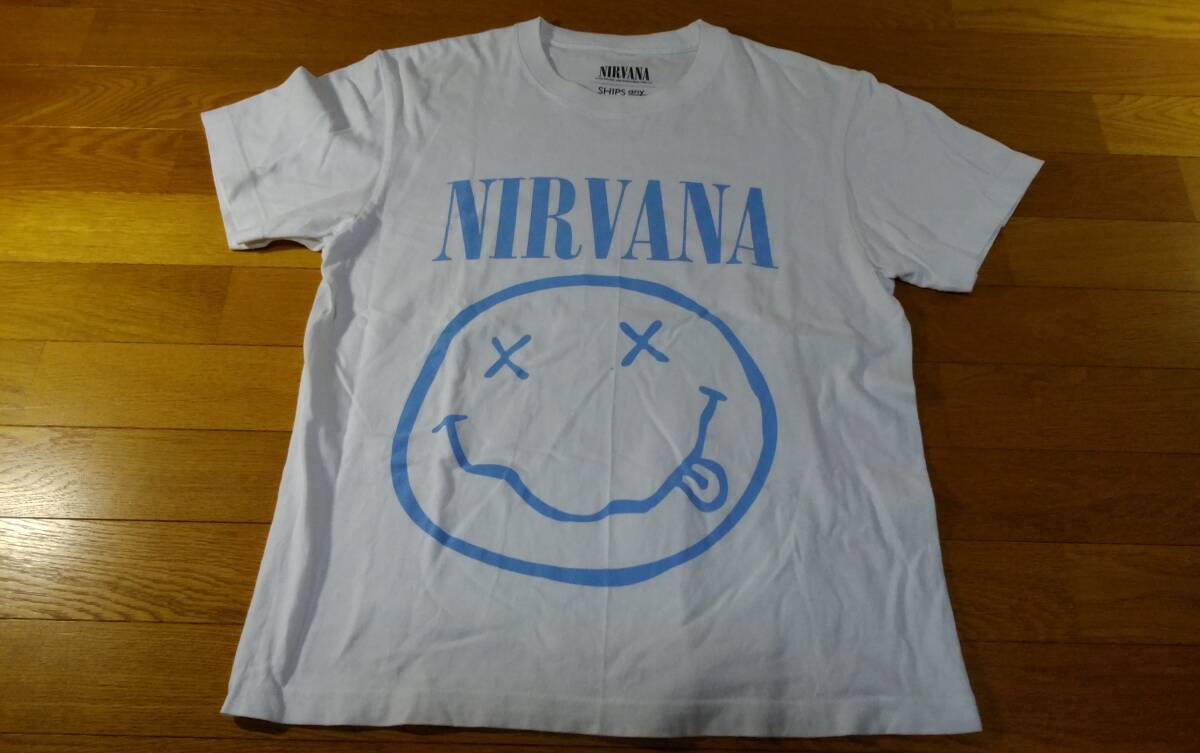NIRVANA SHIPS Tシャツ 白 Mくらい 送料215円~拍卖