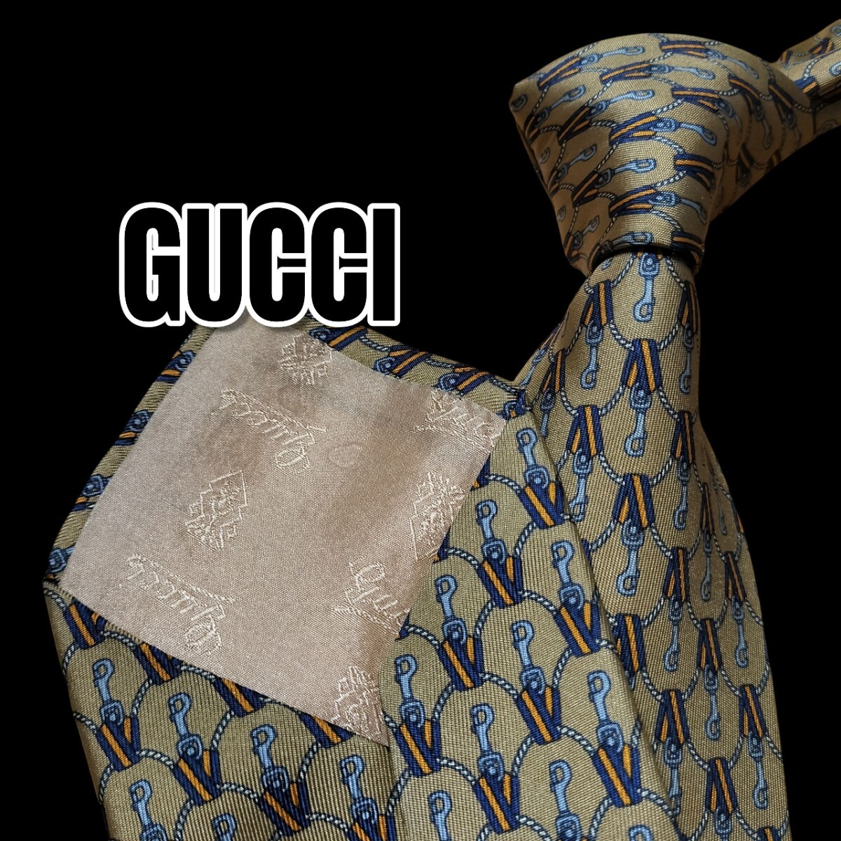 GUCCI グッチ ブラウン系 総柄 イタリア製拍卖
