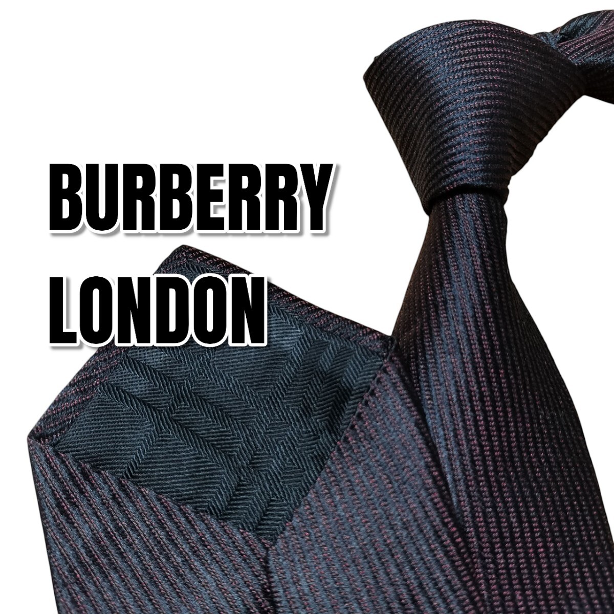 BURBERRY LONDON バーバリーロンドン ワインレッド系 イタリア製拍卖