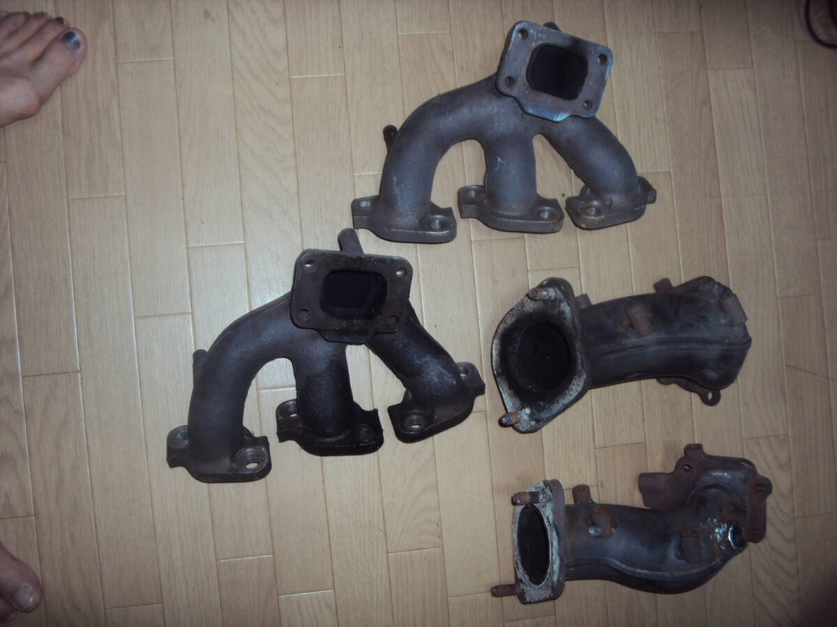 中古 R34 GTR EXマニホールド&アウトレットパイプ(加工有り)ジャンク拍卖
