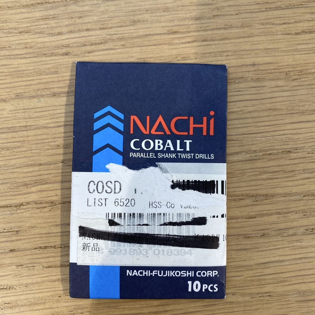 送料無料【訳あり/未使用】NACHi(ナチ)ハイスドリル コバルトストレートシャンクドリル COSD 1.1mm (10本入)拍卖