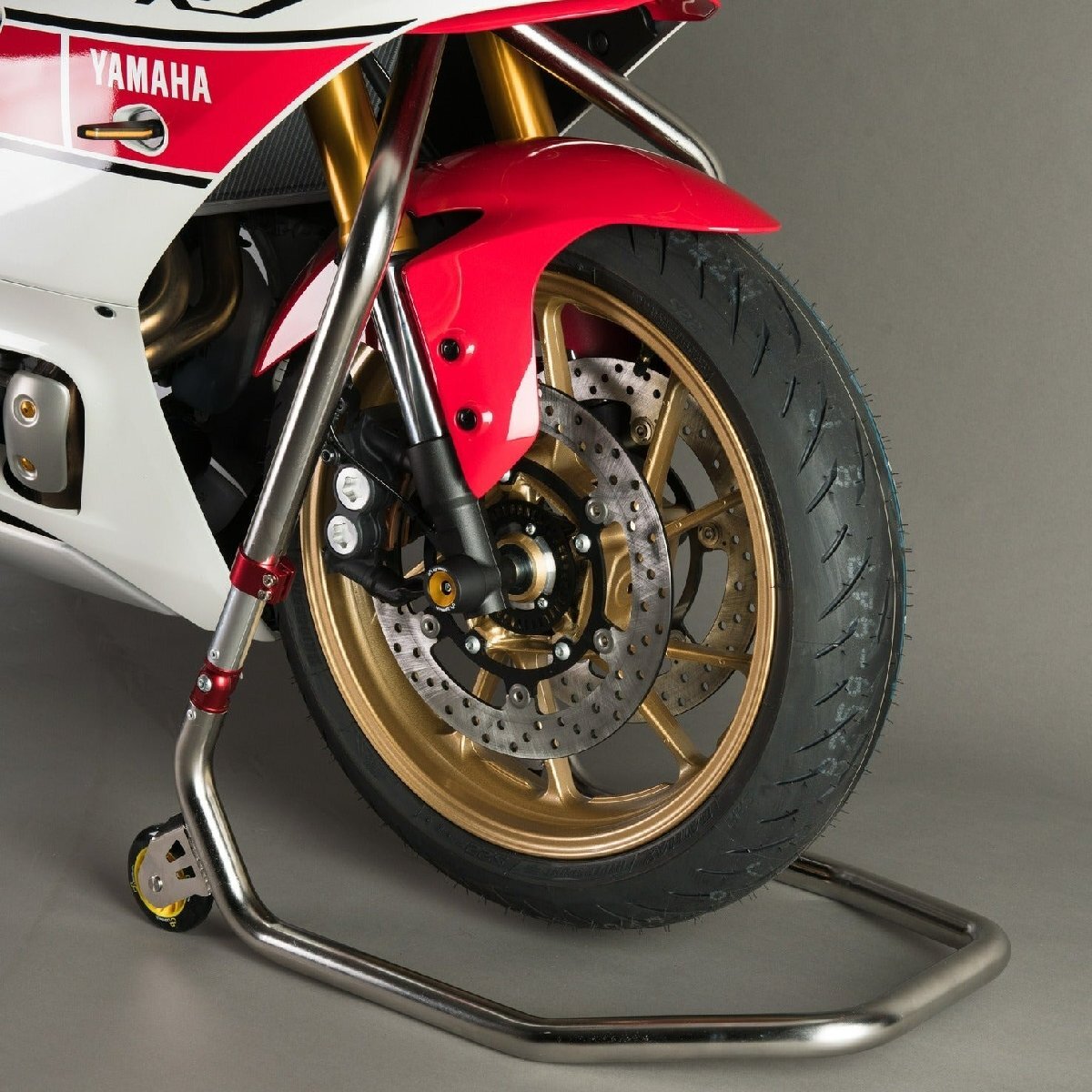 【国内在庫】LighTech ライテック ステンレス製 フロントスタンド ステムアップタイプ 径16.5 YZF-R6 '17-20 / R1 / R1M '04-25 ★拍卖