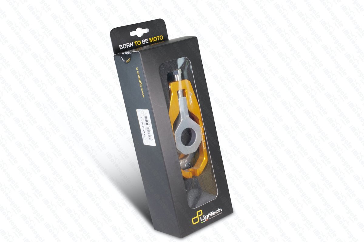 【国内在庫】LIGHTECH ライテック チェーンアジャスター 金色 ゴールド YAMAHA ヤマハ T-MAX 500 '08-11 / 530 '12-21 / 560 '20-25 ★拍卖