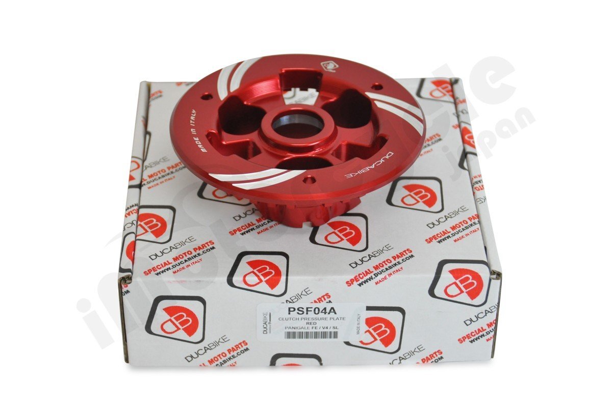 【国内在庫】DUCABIKE ドゥカバイク プレッシャープレート 赤 レッド PANIGALE STREETFIGHTER MULTISTRADA DIAVEL V4 他 ★拍卖