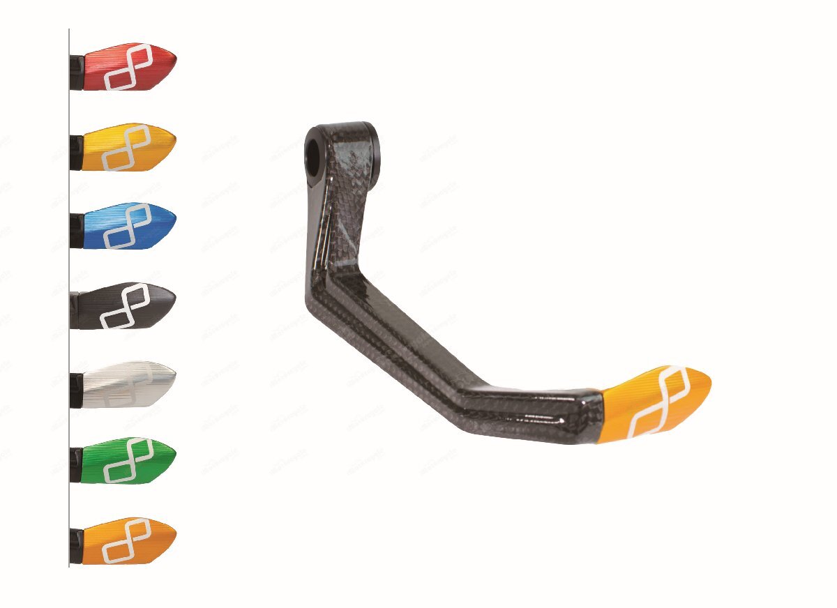 【国内在庫】LIGHTECH ライテック C-TECH 艶あり カーボン ブレーキレバー プロテクター 132mm DUCATI PANIGALE 899 959 1199 1299 V2 ★拍卖