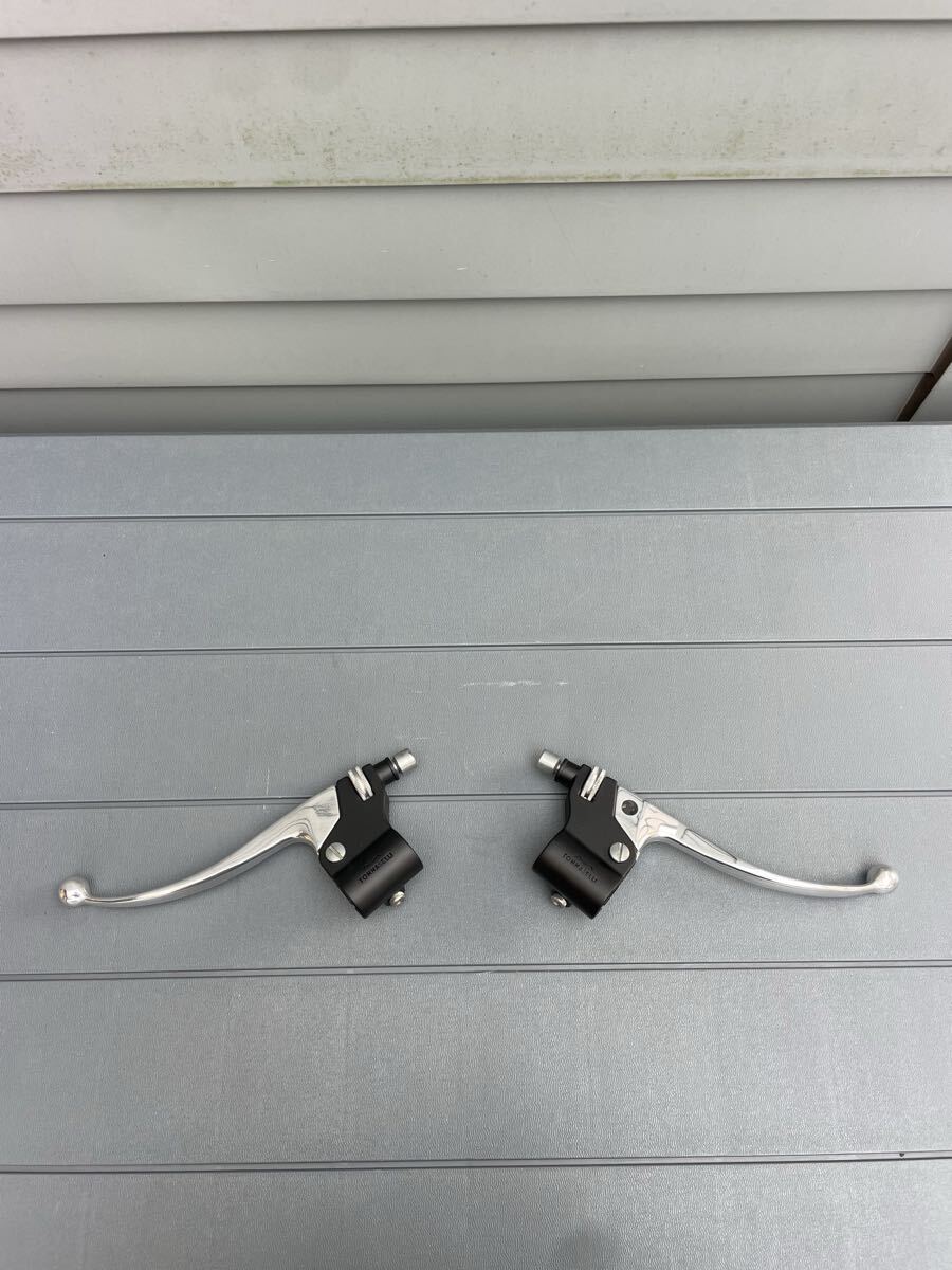 TOMMASELLI トマゼリ ブレーキレバー クラッチレバー セット 当時物 (検 モトグッチ アグスタ ドゥカティ アプリリア Z1 Z2 SR400拍卖