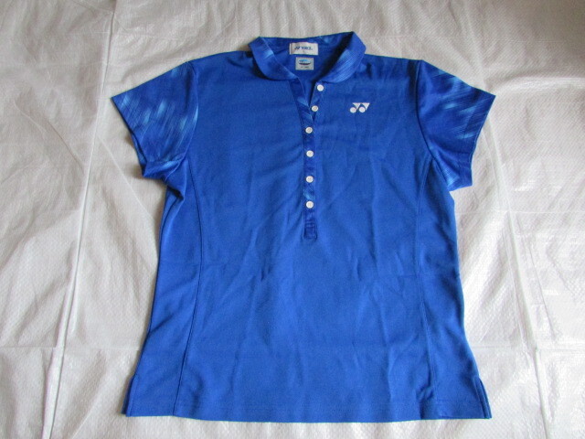 ウイメンズ Oサイズ YONEX ユニフォーム USED品 きれい 開襟 ゲームシャツ ヨネックス バドミントン テニス等拍卖