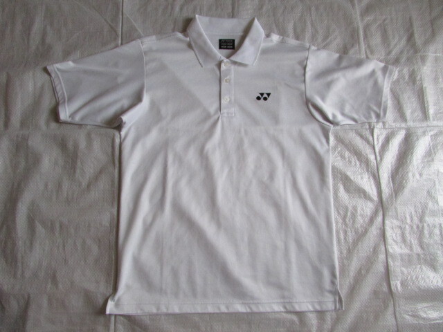 メンズ Lサイズ YONEX 小さなキズ有り USED品 定番ポロシャツ ゲームシャツ ヨネックス バドミントン テニス等 ユニフォーム拍卖