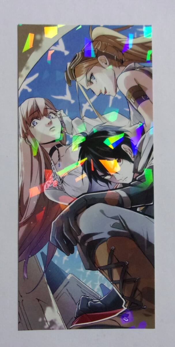 【ホログラムしおり】 はめつのおうこく コミックス購入特典 D yoruhashi/MAG Garden 非売品 しおり拍卖