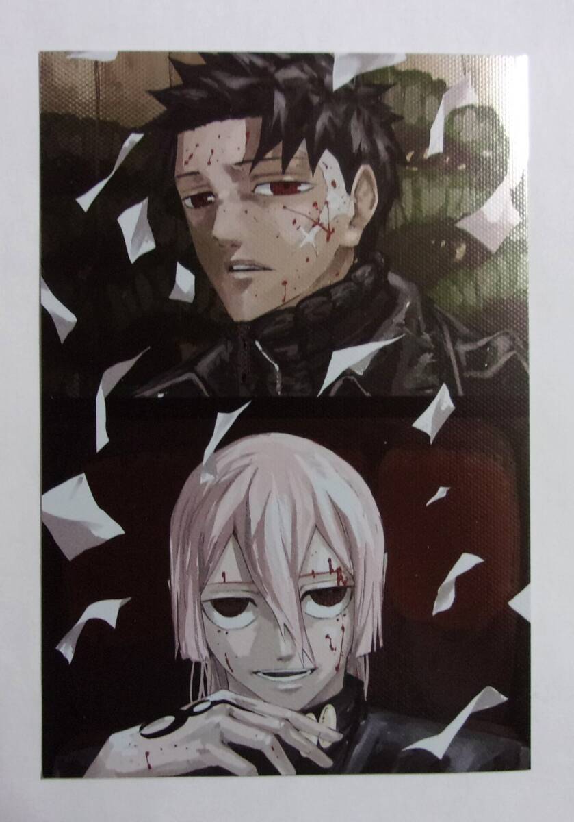 【ポストカード】 カグラバチ 6巻購入特典 B 外薗健/集英社 非売品 検イラストカード拍卖