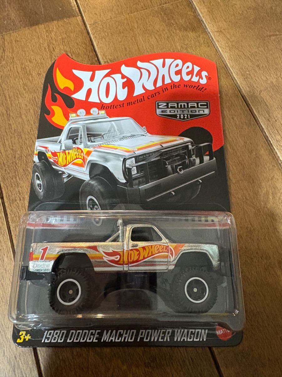 ブリスター無し 送料込 ホットウィール 1980 DODGE MACHO POWER WAGON hotwheels ダッジ 2021 COLLECTOR EDITION zamac ザーマック拍卖