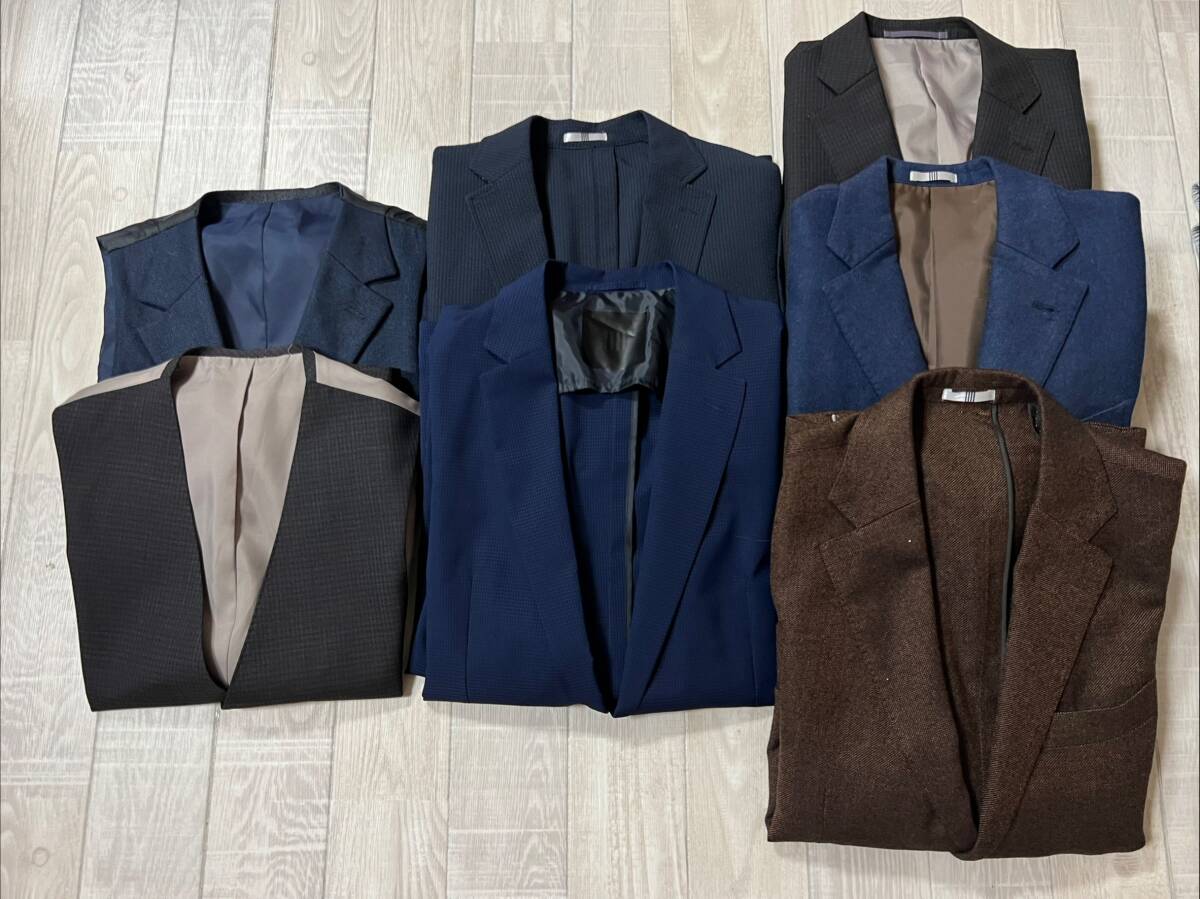 スーツ ジャケット ベスト セット 7点セット メンズ フォーマル オフィス ビジネス拍卖