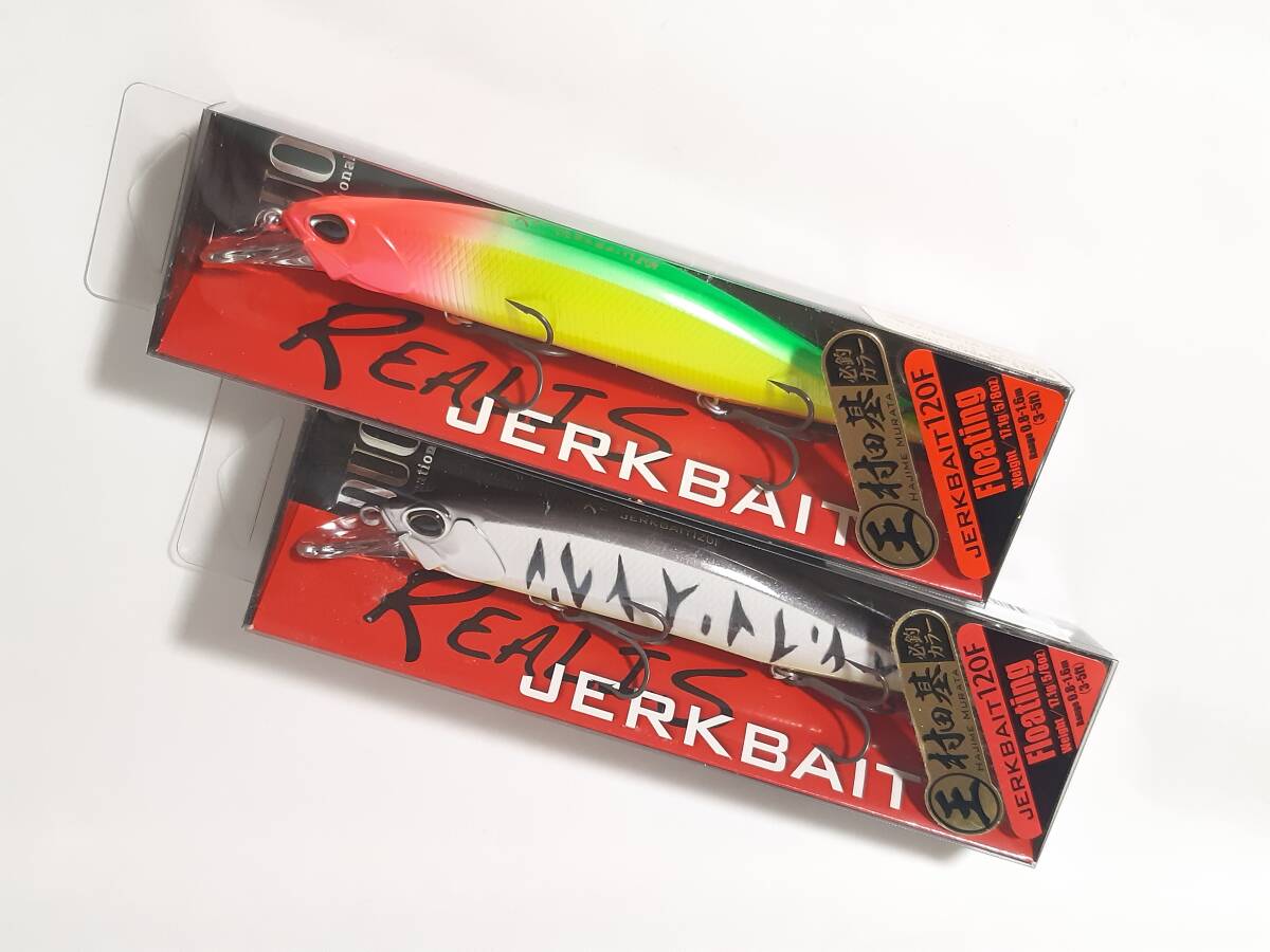 新品 デュオ レアリス ジャークベイト 120F ◆2個セット◆ DUO REALIS ガンメタMホワイトタイガー フロリダ拍卖