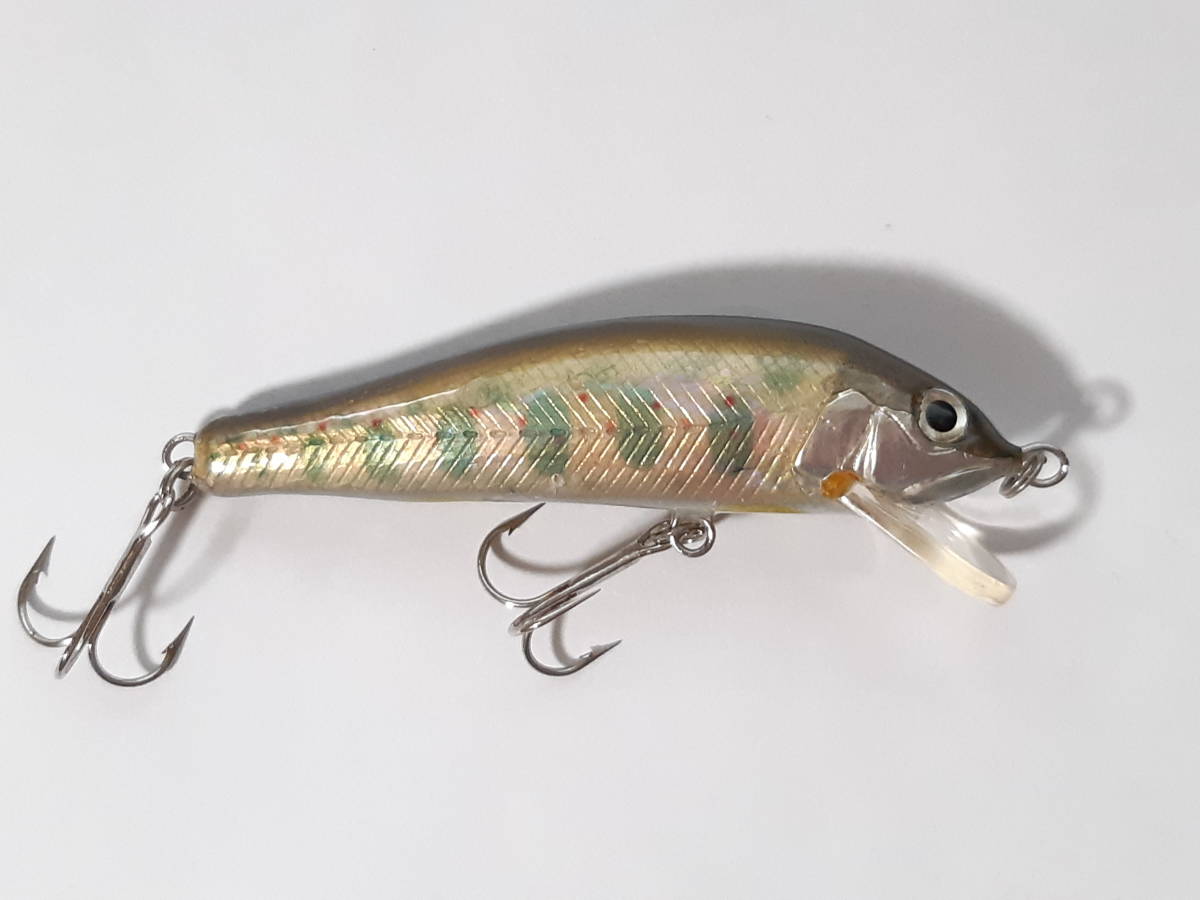 ハンドメイド ミノー 6.0cm アワビ シェル ◆ 検) キクチミノー ムラセミノー拍卖