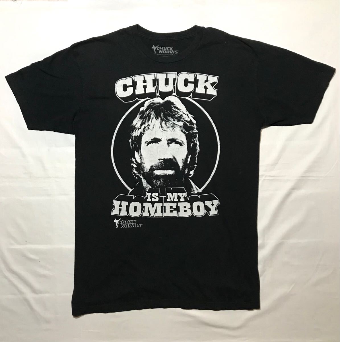 Movie Tee【CHUCK NORRIS】サイズXL/チャックノリス/アクションスター/70s/80s拍卖