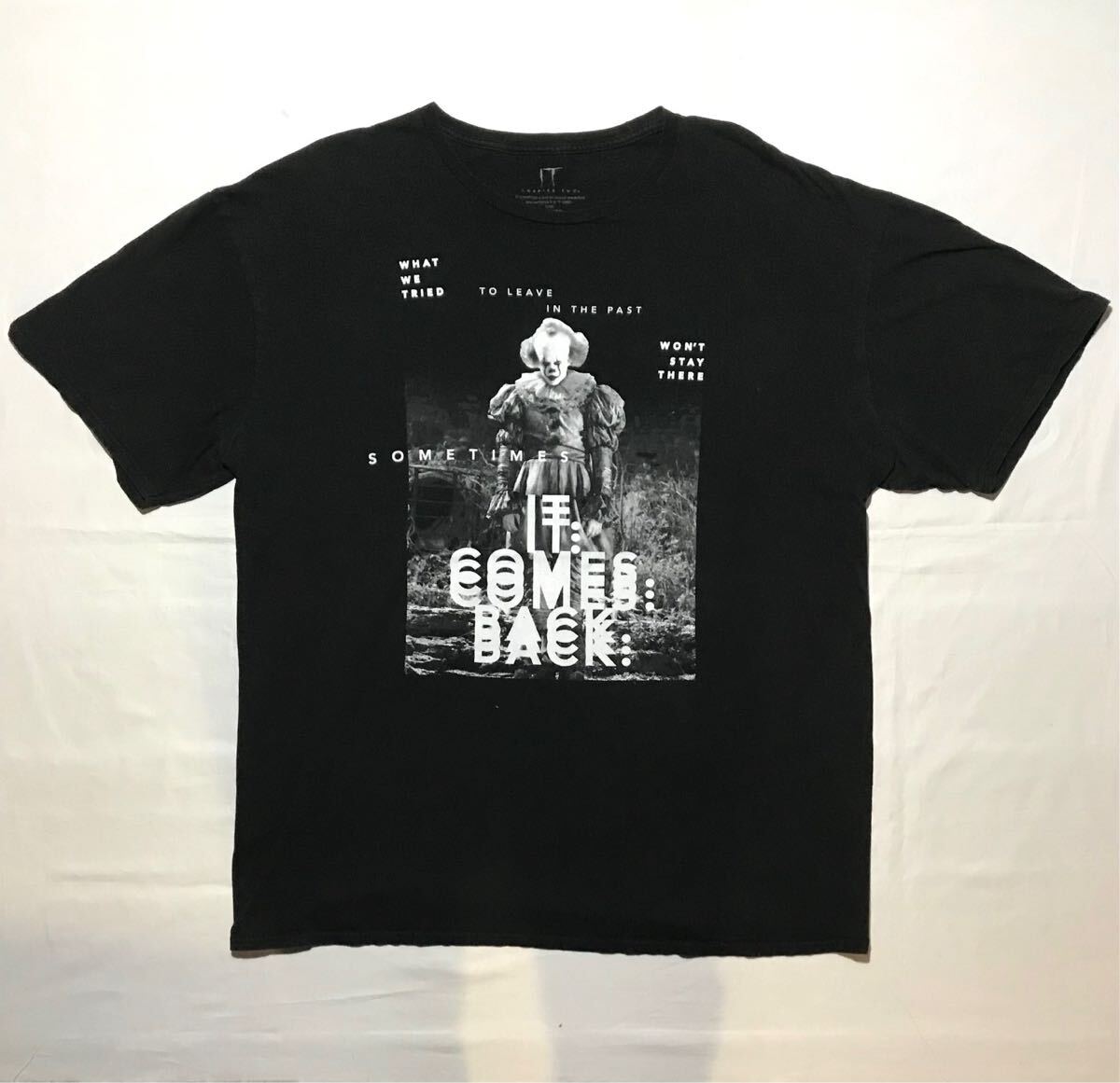 MovieTee【IT: CHAPTER TWO】サイズXXXL/イット THE END “それ”が見えたら、終わり。/スティーヴンキング/ホラー拍卖