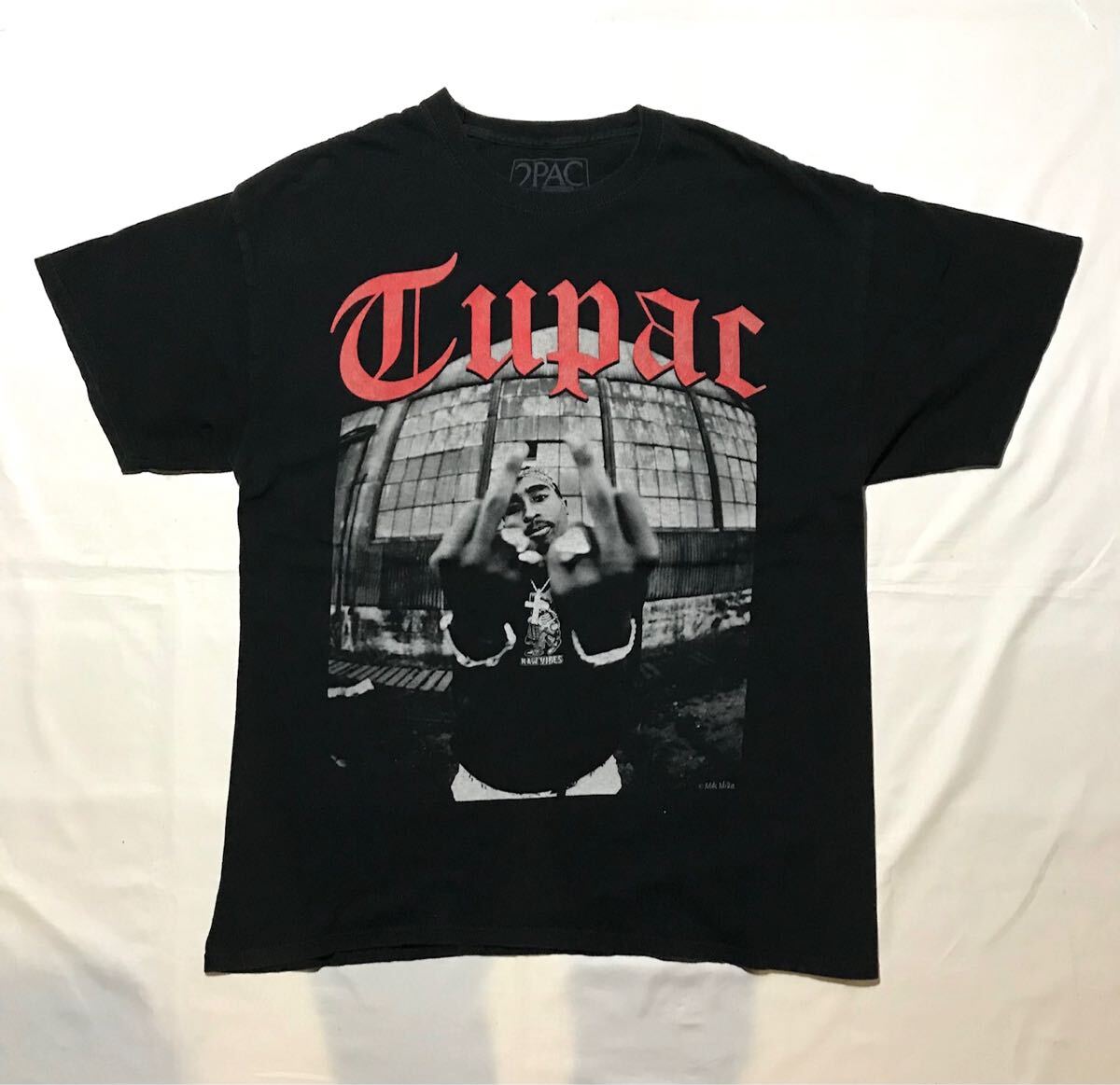 RAP Tee【2PAC/TUPAC】サイズXL/2パック/TUPAC/hiphop拍卖