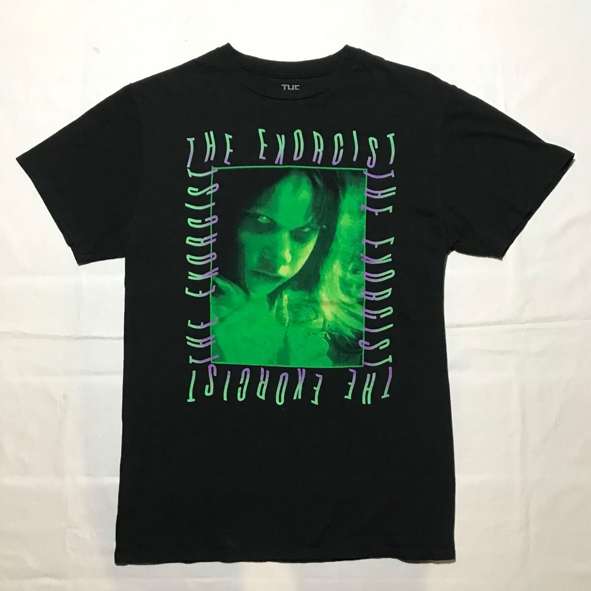 MovieTee【THE EXORCIST/リーガン】サイズS/エクソシスト/リンダブレア/ウィリアムフリードキン/オカルト/ホラー拍卖
