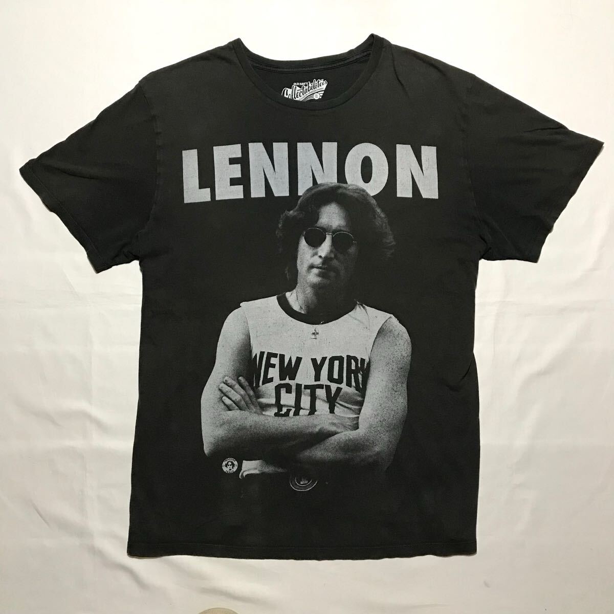ROCK Tee【JOHN LENNON】サイズXL/ジョンレノン/THE BEATLES/ザ・ビートルズ/OLD NAVY拍卖