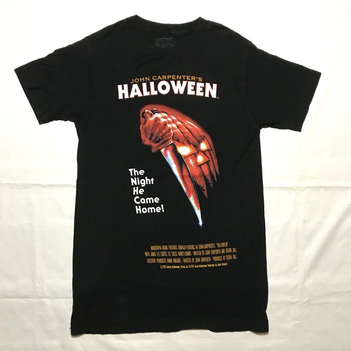 Movie Tee【HALLOWEEN/Poster Art】サイズS/ハロウィン/ジョンカーペンター/ホラー拍卖