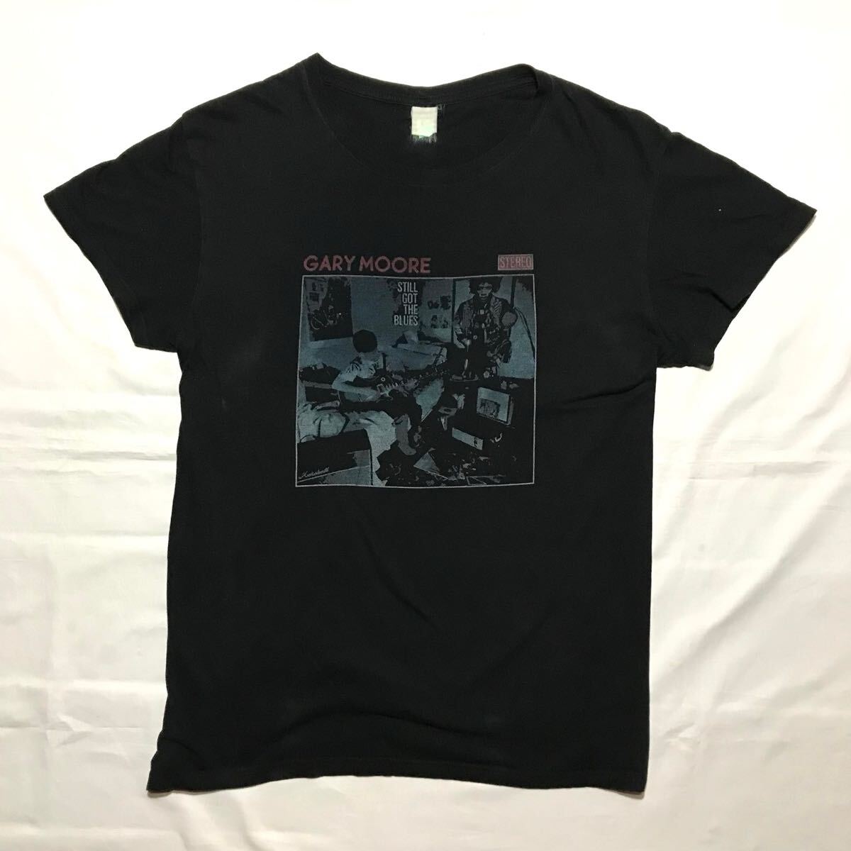 ROCK Tee【GARY MOORE/Still Got The Blues】サイズL/ゲイリームーア/hardrock拍卖