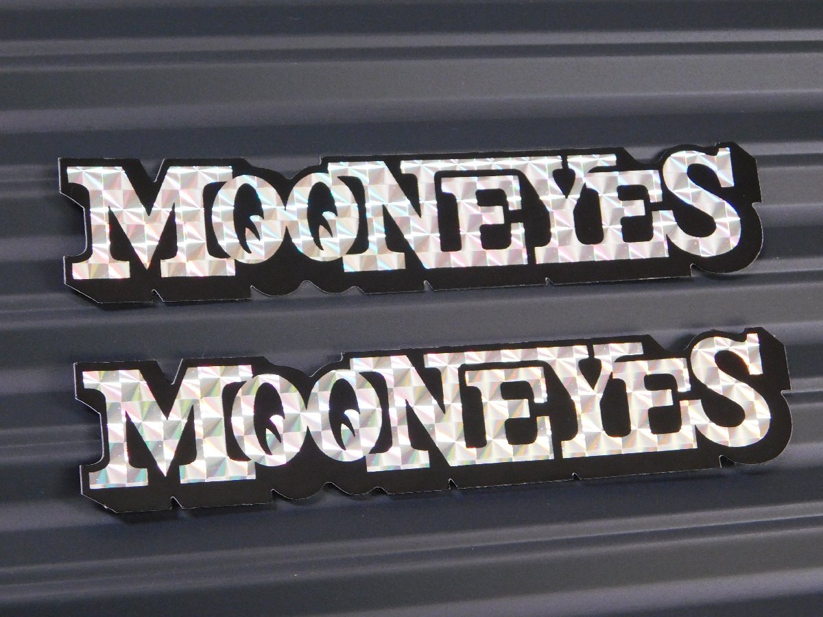◆送料\110◆【MOONEYES・ムーンアイズ】※《MOONEYES・プリズムステッカーSサイズ / 2枚セット》 DM166S拍卖