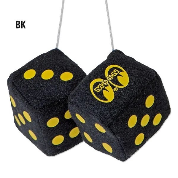 ◆送料無料◆【MOONEYES・ムーンアイズ】※《ファジーダイス / ブラック】 MG878BK ルームミラーアクセサリー拍卖