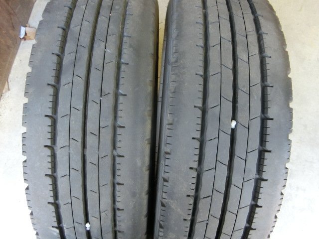 ダンロップ 215/70R17.5 118/116L-LT 中古2本 2020年製造拍卖