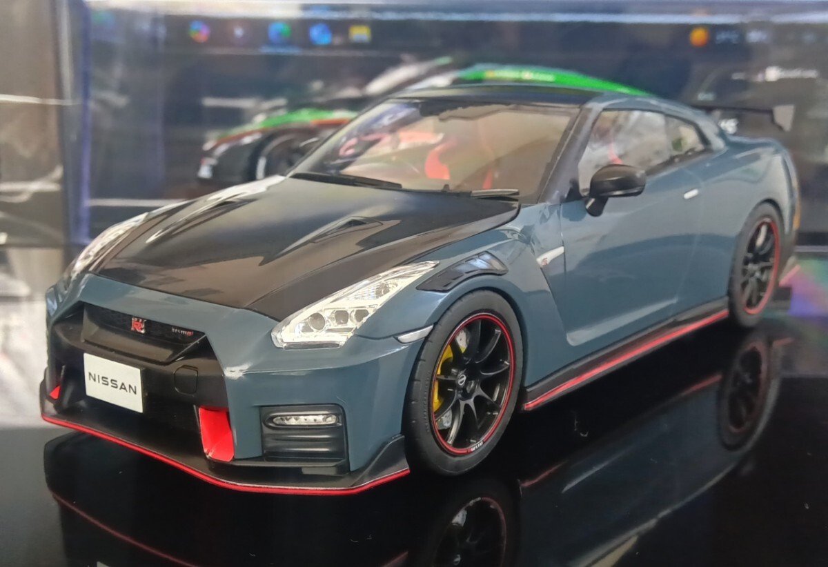 R35 GT-R NISMO 2022モデル ステルスグレー アオシマ 送料無料 ゆうパケットプラス拍卖
