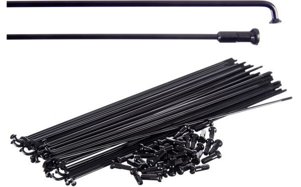 Blank ダブルバテッド BMX スポーク 192mm ニップル付き 40本入拍卖