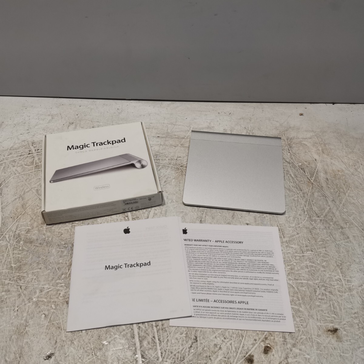 Apple A1339 マジックトラックパッド ジャンク扱い クリック 送料無料!!0062拍卖