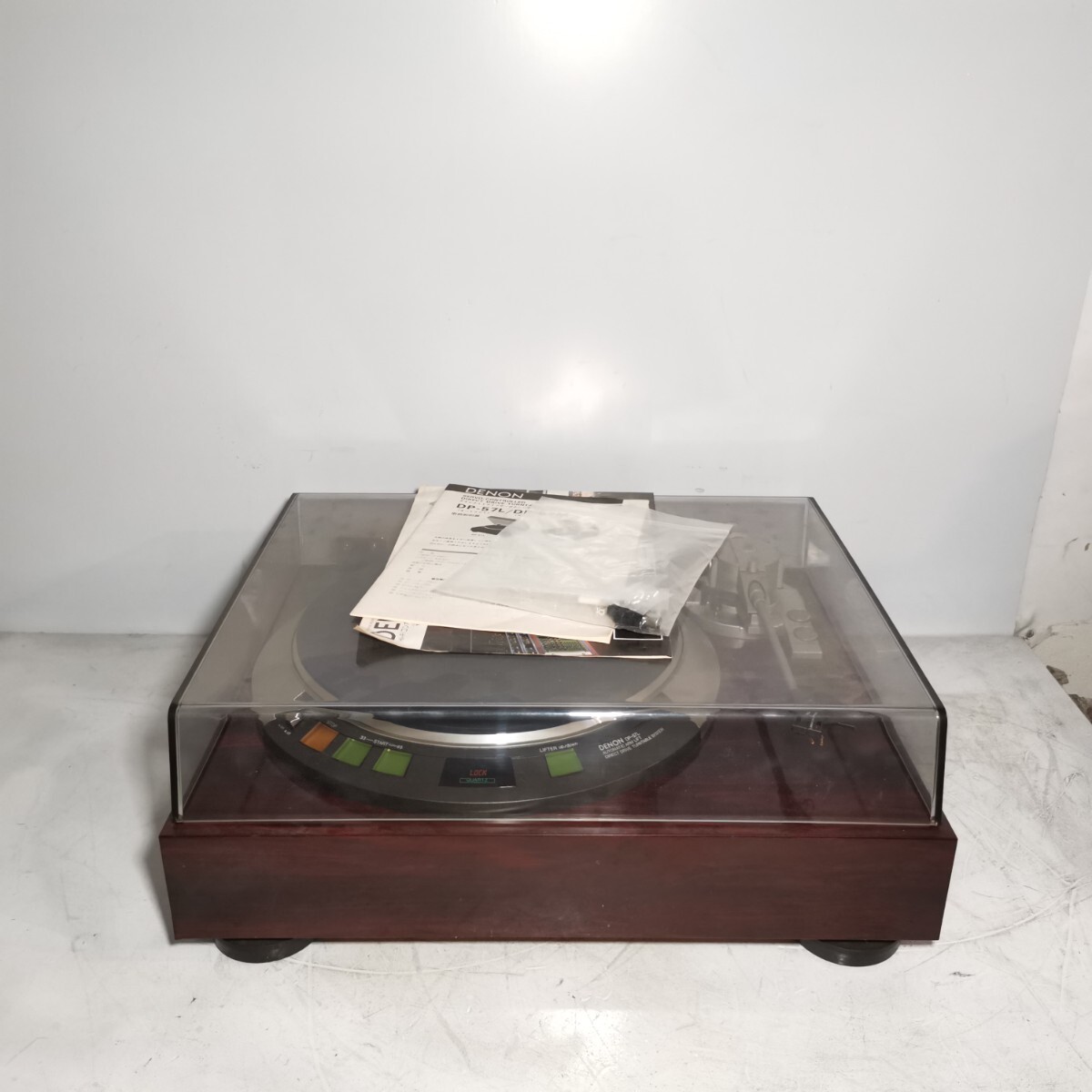 DENON DP-57L ターンテーブル 説明書付き 中古拍卖
