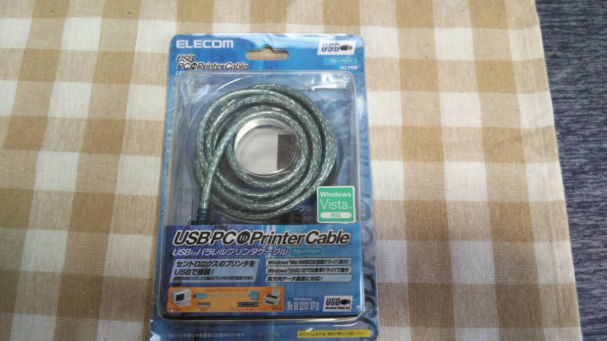 ■USB to パラレルプリンタケーブル エレコム UC-PBB拍卖