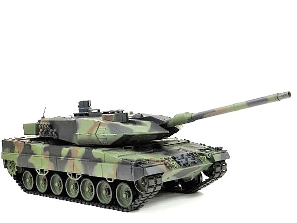 【塗装済み完成品 赤外線バトルシステム付 対戦可能】 HengLong Ver.7.0 2.4GHz 1/16 戦車ラジコン ドイツ レオパルト2 A6 3889-1拍卖