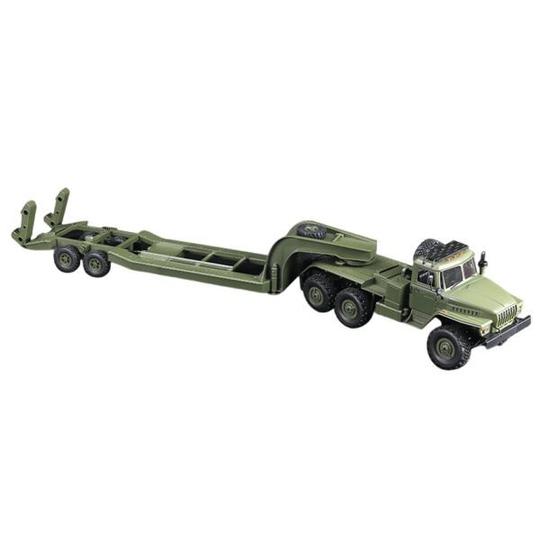 驚異の全長1050mm! WPL B36-3 2.4GHz 1/16 6WD RTR ミリタリートレーラーラジコン 塗装済み完成品・フルセット ☆軍用トラックラジコン拍卖
