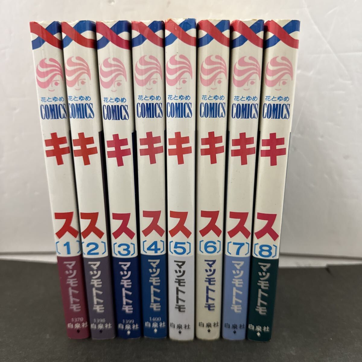 △ マツマトトモ キス漫画 全8巻セット 中古品 △拍卖