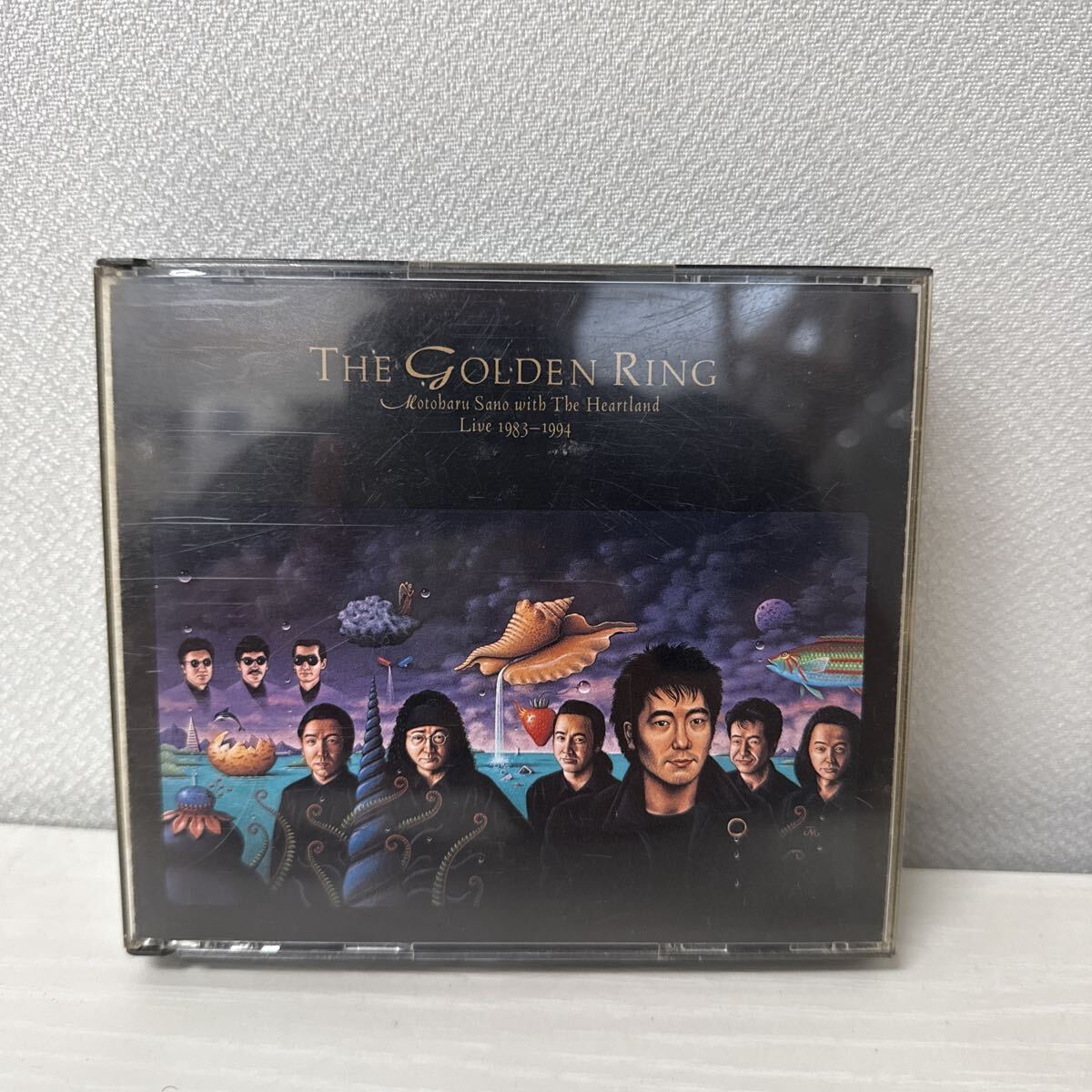 △ 佐野元春 with THE HEARTLANDのライブアルバム THE GOLDEN RING CD 中古品 △拍卖