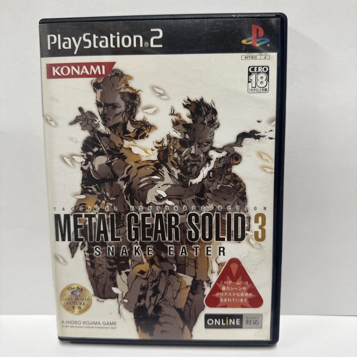 メタルギア ソリッド3 SNAKE EATER PS2ソフト プレステ2拍卖